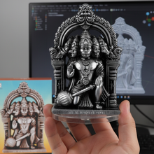 Panchmukhi Hanumanji Statue  [Size: 4 inch]