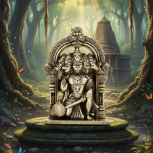 Panchmukhi Hanumanji Statue  [size: 5 inch]