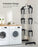 3-Tier Clothes Drying Rack with Wheels | Foldable Laundry Stand for Indoor & Balcony Use