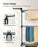 3-Tier Clothes Drying Rack with Wheels | Foldable Laundry Stand for Indoor & Balcony Use