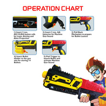 Combat Blaster (Orange) Soft Foam Bullet Gun
