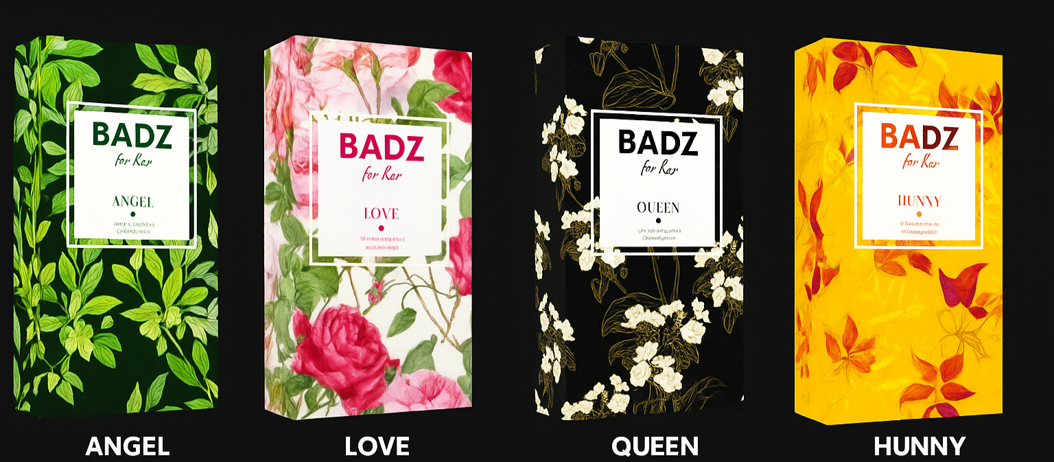 Badz for Her – Premium Collection | Pocket Perfumes for Women - 8ml (1 PCS)