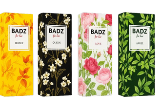 Badz for Her – Premium Collection | Pocket Perfumes for Women - 8ml (4 PCS)