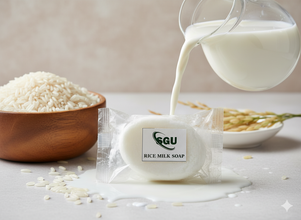 Rice & Milk Glycerin Soap – Handmade Ayurvedic Bar