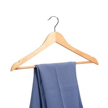 Wooden Hanger (1 Pc) | Sturdy Wooden Clothes Hanger with Shoulder Notches & 360° Rotating Chrome Hook – Ideal for Heavy Garments