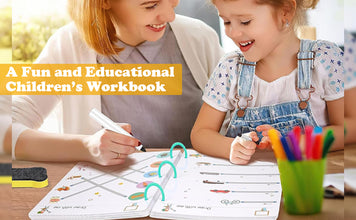 64-Page Magic Tracing Book | Reusable Workbook for Kids | Alphabet, Number & Pen Control Practice