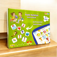 TodFod Bade Natkhat Early Learning Velcro Activity Book