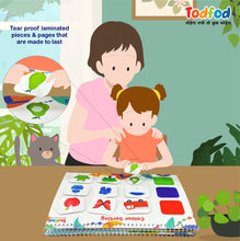 TodFod Bade Natkhat Early Learning Velcro Activity Book