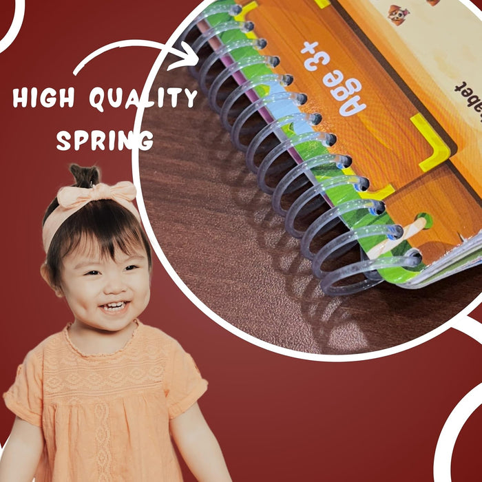 TodFod Bade Natkhat Early Learning Velcro Activity Book