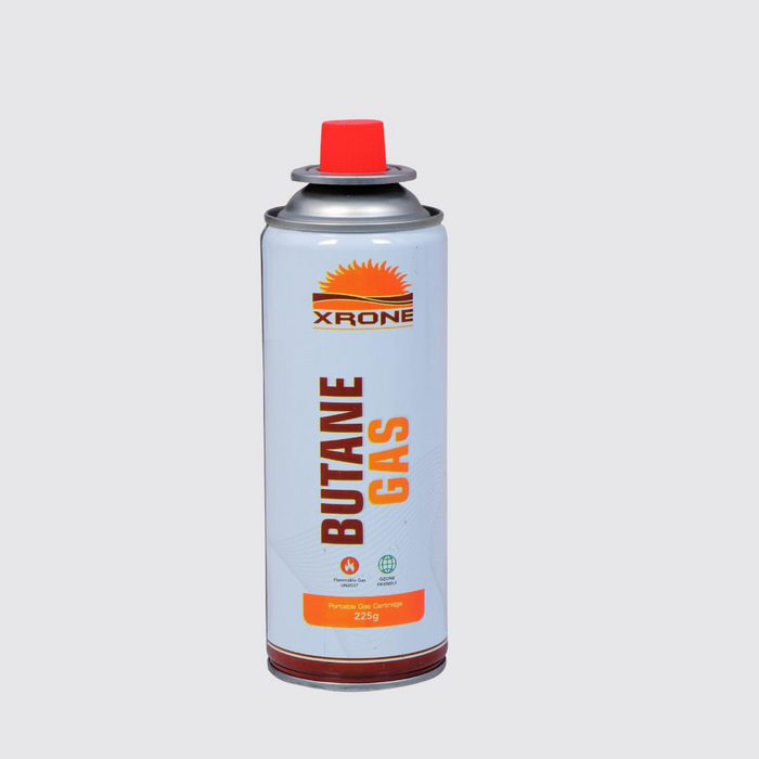 Butane Gas Can for Camping Stoves | High-Pressure Portable Refill for Gas Torches & Flame Lighters | Ideal for Welding & Outdoor Use (Pack of 1)