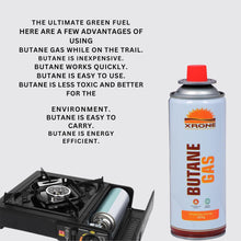 Butane Gas Can for Camping Stoves | High-Pressure Portable Refill for Gas Torches & Flame Lighters | Ideal for Welding & Outdoor Use (Pack of 1)