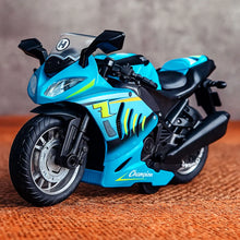 Premium Die-Cast Metal Sport Bike Toy – Realistic Scaled Model