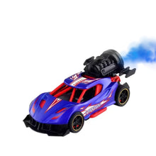 Die-Cast Racing Car Toy – Pull Back, Drift Action, Spray Light Effect, Metal Alloy Model for Kids (Multicolor, Pack of 1)