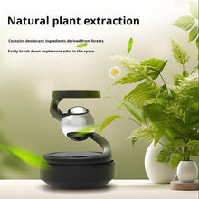 Solar-Powered Car Air Freshener – Refillable Dashboard Aroma Diffuser with Auto-Rotation, Stylish Interior Accessory (Pack of 1)