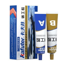 AB Glue - Repair of Metal, Plastic, Aluminum, Chrome & Stainless Steel (2 Tubes Set - 65gm)