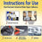 AB Glue - Repair of Metal, Plastic, Aluminum, Chrome & Stainless Steel (2 Tubes Set - 65gm)