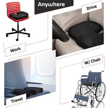 Ultimate Pro Coccyx Seat Cushion | Back Pain Relief Orthopedic Chair Cushions for Sitting for Office Chair