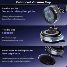 MagSafe Vacuum Mount – Ultra Strong Magnetic Phone Holder (89+LBS Suction, 2800gf Grip)