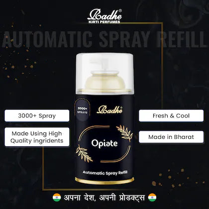 Opiate Fresh & Cool Air Freshener Refill – 265ml Automatic Dispenser Spray