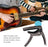 Guitar Capo with Pickup Stand, Soft for Acoustic and Electric Guitar Ukulele Mandolin Banjo Guitar Accessories
