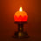 Premium Lotus Shaped LED Flameless Candle with Decorative Holder (1 Pc)