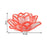 Set of 6 Lotus Shaped LED Flameless Decorative Candles