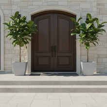 Roto Dove White Square Planter