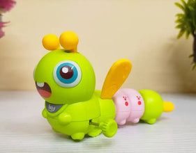 Wiggle Wings Animated Bee Clockwork Spring Plush Toy (1 Piece)