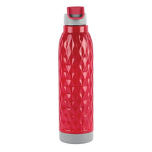 CELLO Puro Wave 900 Water Bottle | Easy Carry Wrist Belt | Covered Drinking Spout | Refrigerator Safe| Plastic Bottle | 660ml, mULTICOLOR