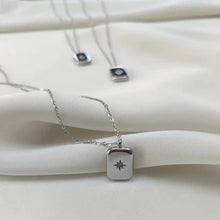 North Star Charm Silver Necklace