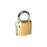 Solid multipurpose padlock with key for home security