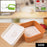 Square Shape Paneer Maker with Lid, Tofu & Sprouts Mould