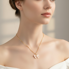 Pretty Pookie Bow Pendant Necklace