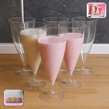 Supermom Plastic Shake Coco Glass Set (230ML / 6 Pc)