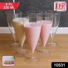 Supermom Plastic Shake Coco Glass Set (230ML / 6 Pc)