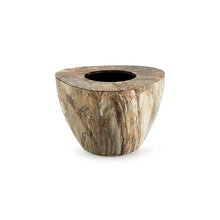 Obtuse Wooden Finish Planter