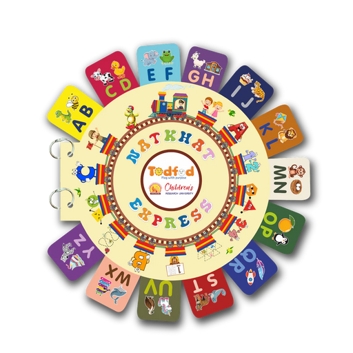 Natkhat Express A–Z Alphabet 5in1 Learning Book for Kids