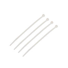 Tycab Nylon Cable Ties – 100mm & 75mm, White, Pack of 100