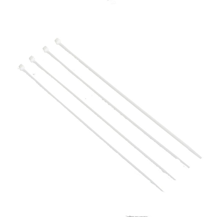 ycab 14 Inch Cable Ties – White, 364mm x 4.8mm, 100-Pack