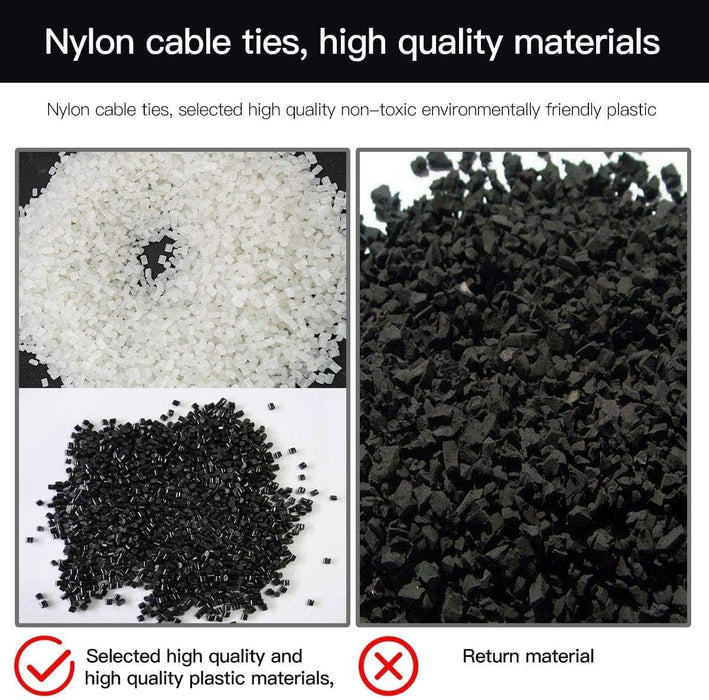 Nylon Cable Ties 16" (400mm x 4.8mm) – Pack of 100