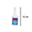 Easy-to-use super glue for instant and reliable adhesion