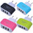 triple USB wall charger, focusing on the ports and overall design