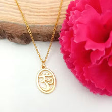 Elegant Om Golden Chain Pendant