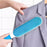 Self-cleaning double-sided pet fur remover