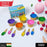 Premium Ice Cream Waffle Spoon Bowl Set (6-Piece , Color Box)