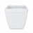 Roto Dove White Square Planter