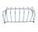 Durable square plate stand for kitchen organization