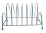 Square plate rack holder for kitchen storage