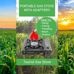 Portable Camping Gas Stove Cooking Gas burner with Carrying Case for Outdoor Camping