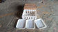 Plastic 3 Layer Wall-Mounted Food Organizer Rack (1 Set)